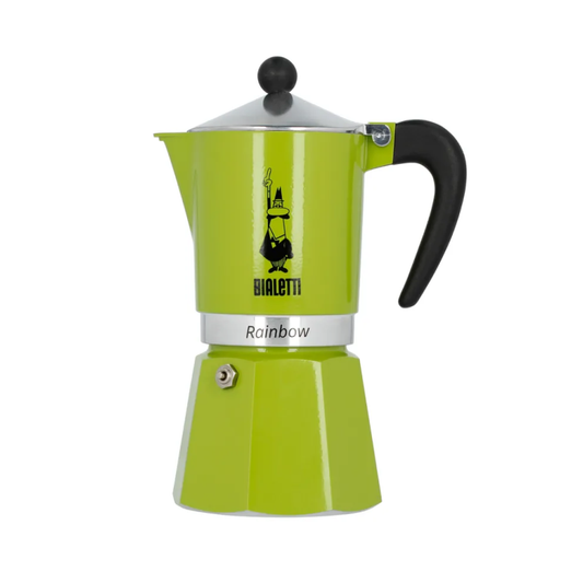 BIALETTI RAINBOW 6 TAZAS VERDE
