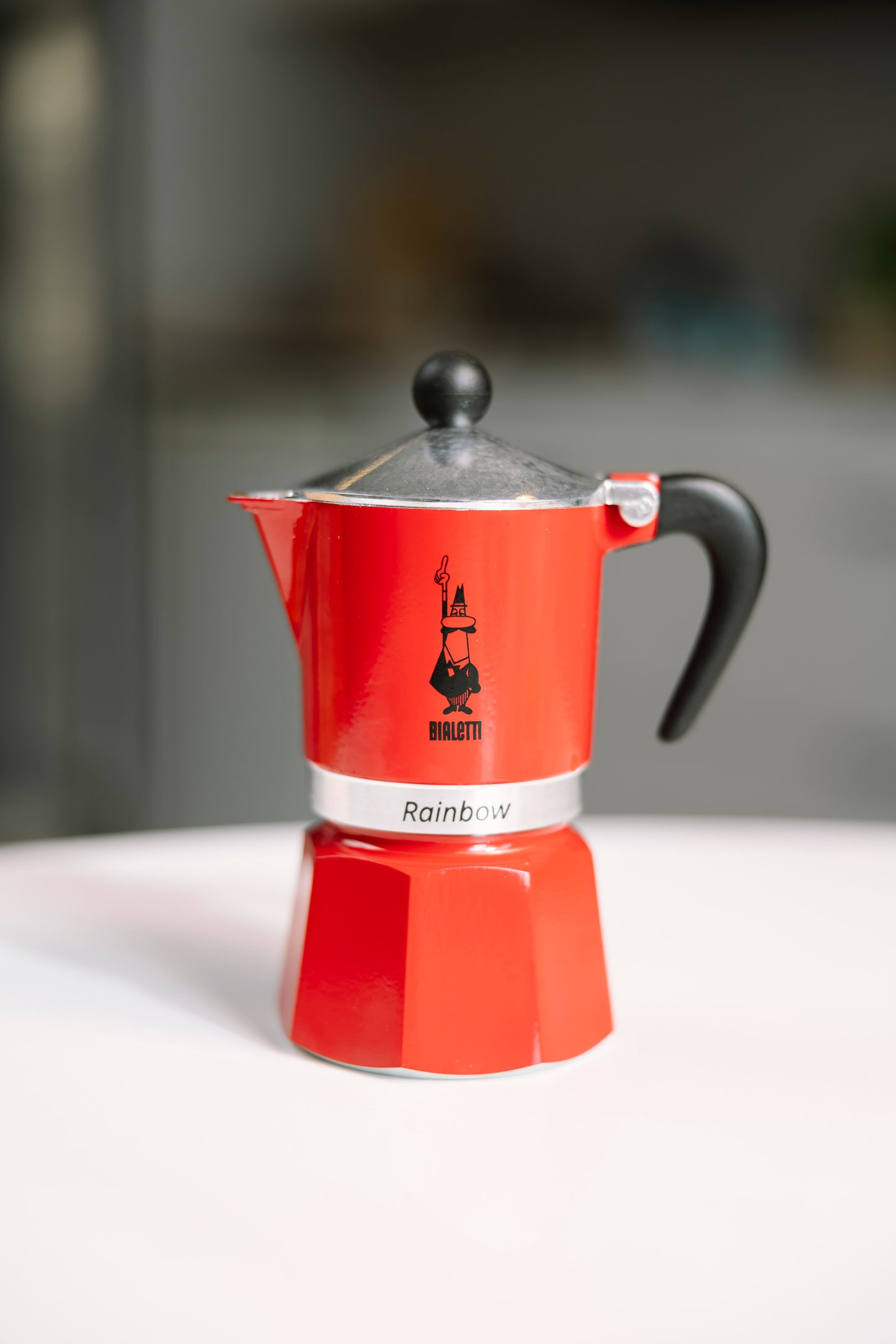Kit Castillo + Bialetti – Detalle bolsa de café y Bialetti Rainbow | Mula Andina Café