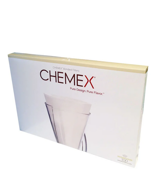 Chemex Filtros Media Luna (1-3 Tazas) Pack 100 Unidades