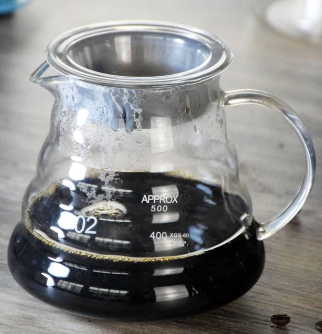 Jarra Servidora V60 – Café filtrado vertido desde dripper | Mula Andina Café