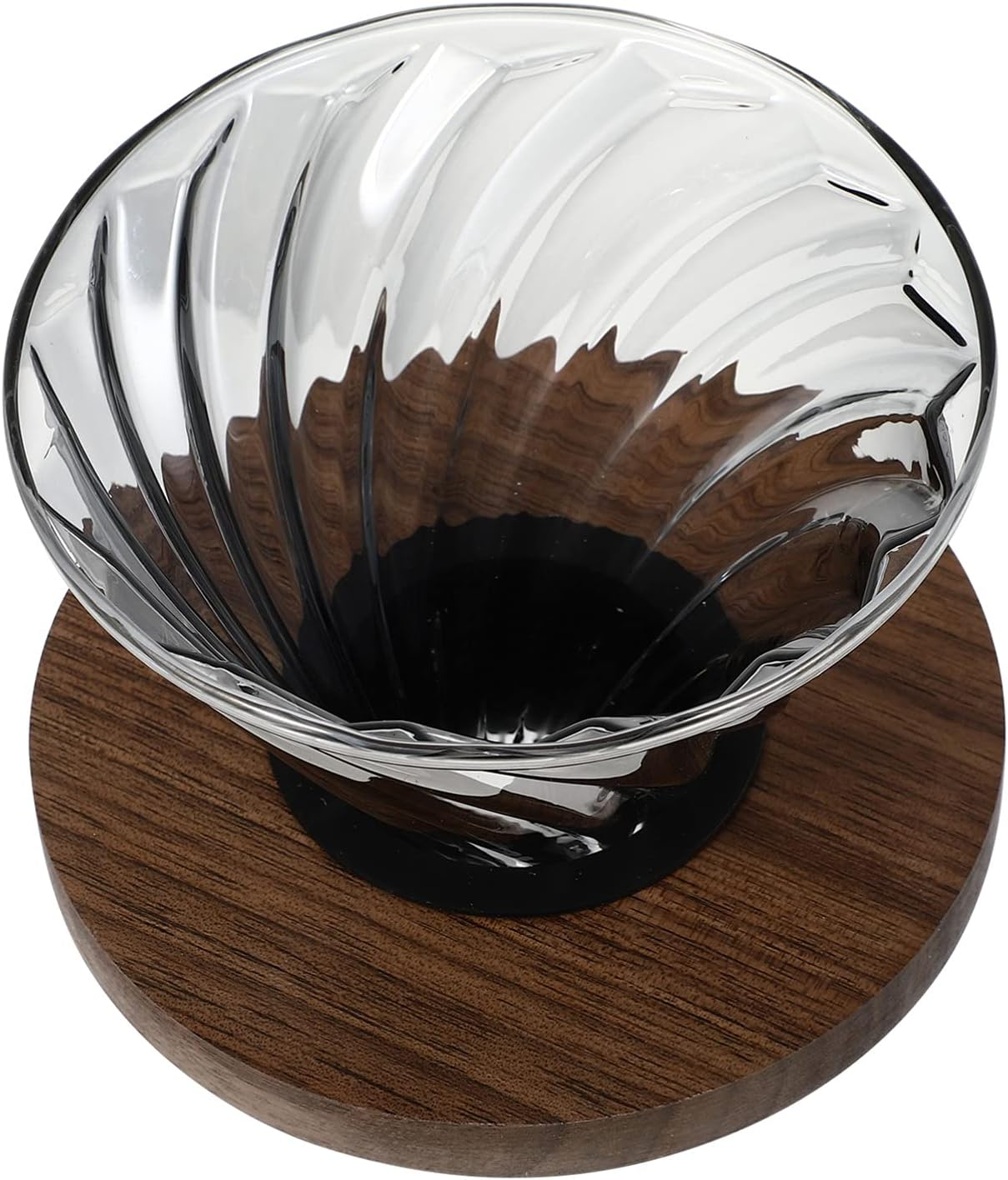 Dripper V60 Vidrio – Filtrado de café especialidad sobre jarra | Mula Andina Café