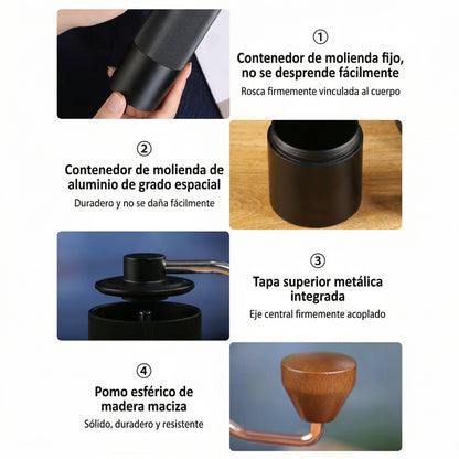 Molinillo Manual G1 – Café recién molido aroma y textura | Mula Andina Café