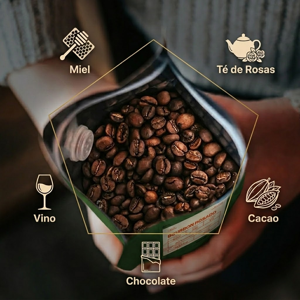 Café Bourbon Rosado COLOMBIA